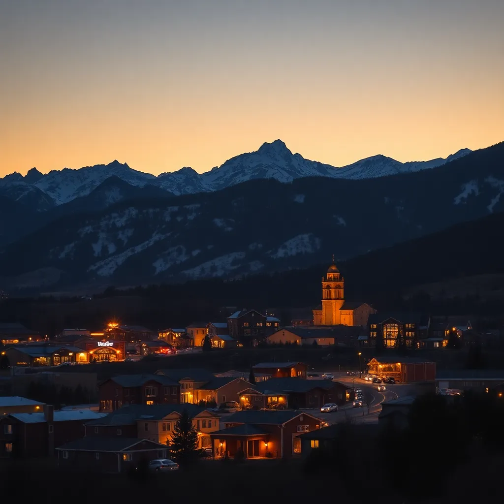 Colorado mountain landscape at dusk, representing the communities across the state affected by the opioid crisis